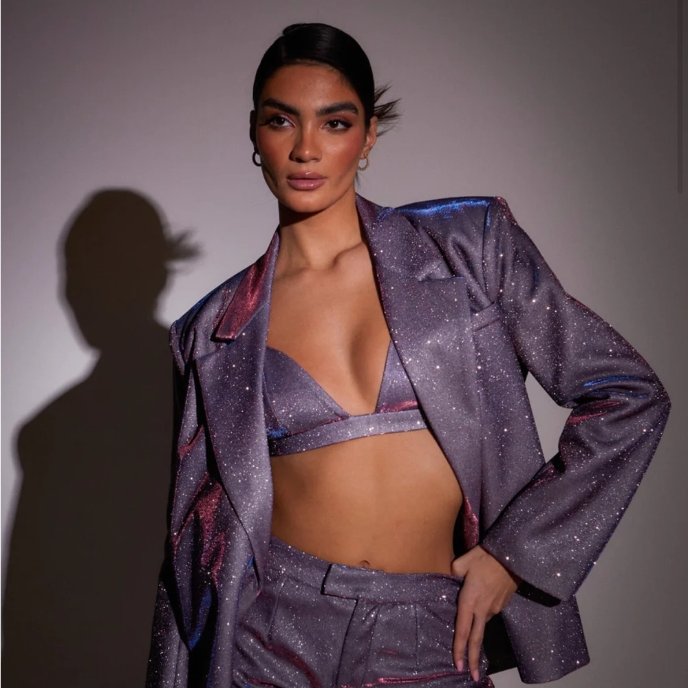 SLA Purple Paloma 3 Piece Suit